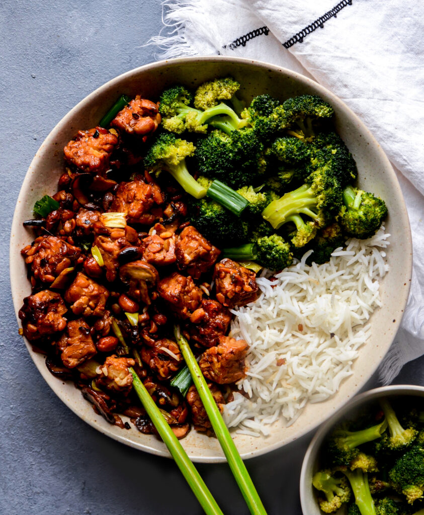 Kung Pao Tempeh - Upbeet Anisha